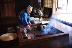 古民家の囲炉裏　Ⅲ