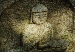 短日　石仏
