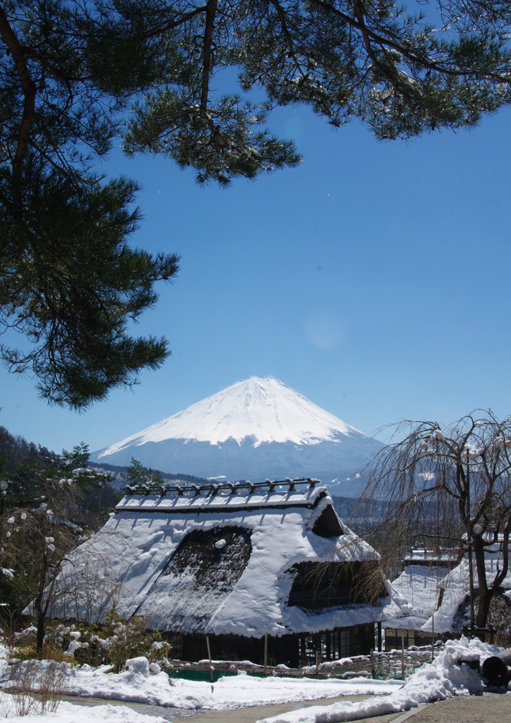 旅写真　いやしの里根場より