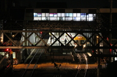 夜の京王井の頭線