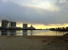 フジテレビとお台場海浜公園