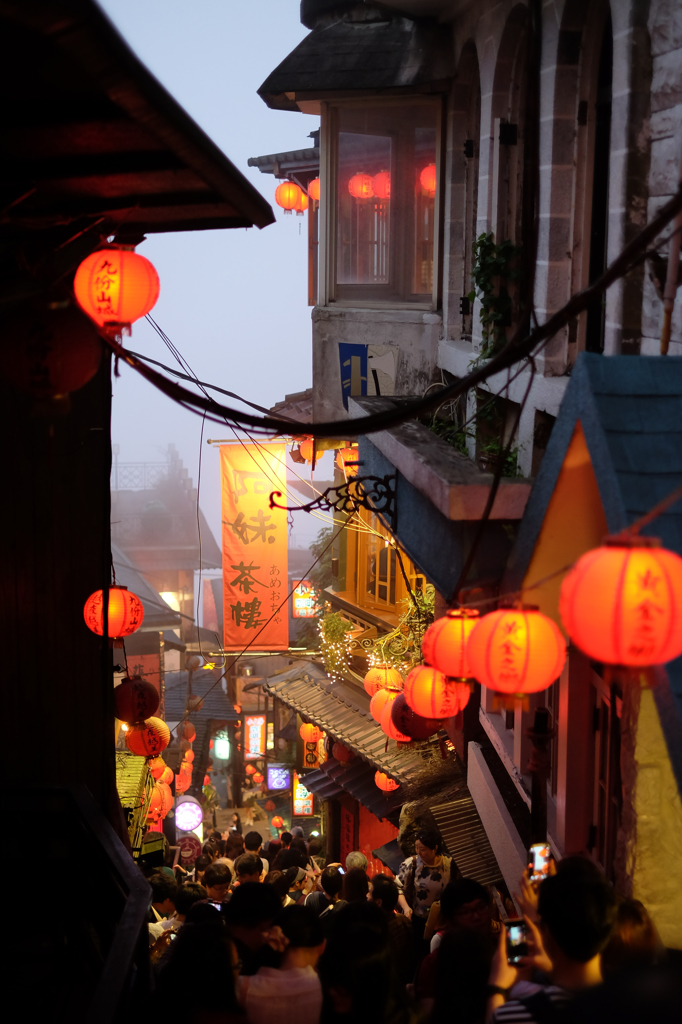 霧の九份