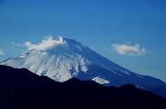 湘南から見た富士山