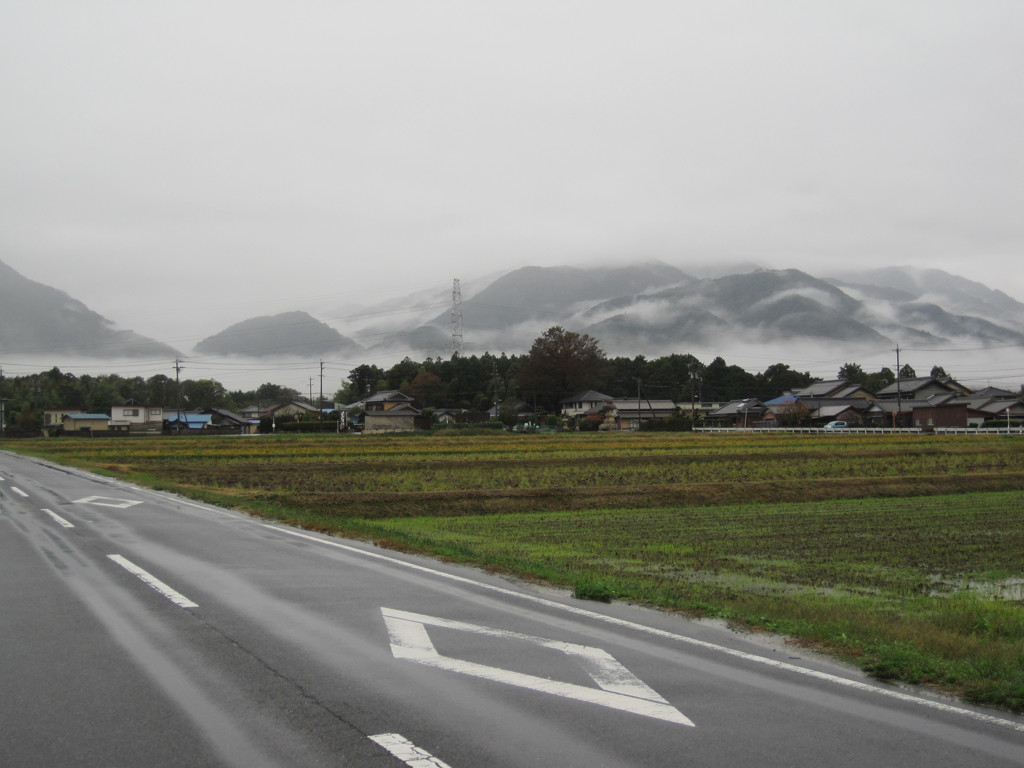 幻想的な鈴鹿山景