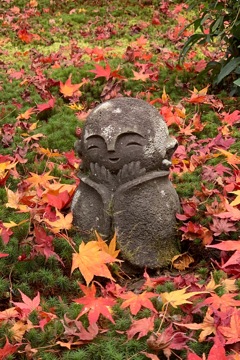 京都 圓光寺のお地蔵さん