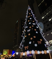 新梅田シティーのクリスマスマーケット
