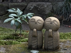 詩仙堂のお地蔵さん
