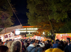 年越し前の八坂神社