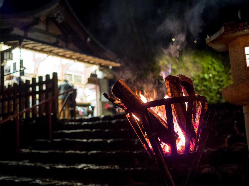元旦の貴船神社