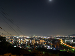 五月山の夜景