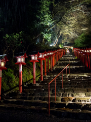 元旦の貴船神社
