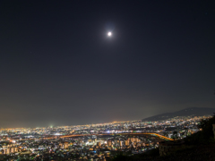 五月山の夜景