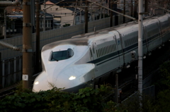 疾走　夕暮れ時