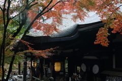 錦秋石山寺　国宝本堂