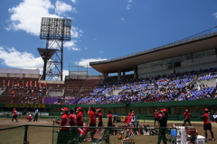 日本女子ソフトボールリーグ　わかさ球場