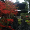 錦秋石山寺　硅灰石と多宝塔
