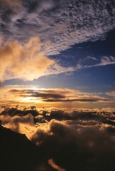 五竜小屋・夕景