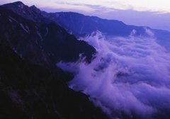 白馬の朝