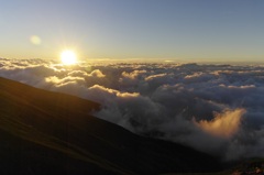 雲上の夕刻