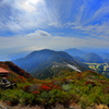 妙見岳からの紅葉風景