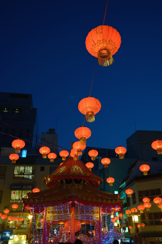 神戸南京街の提灯