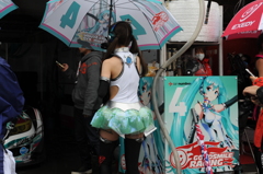 2013 初音ミク背中！