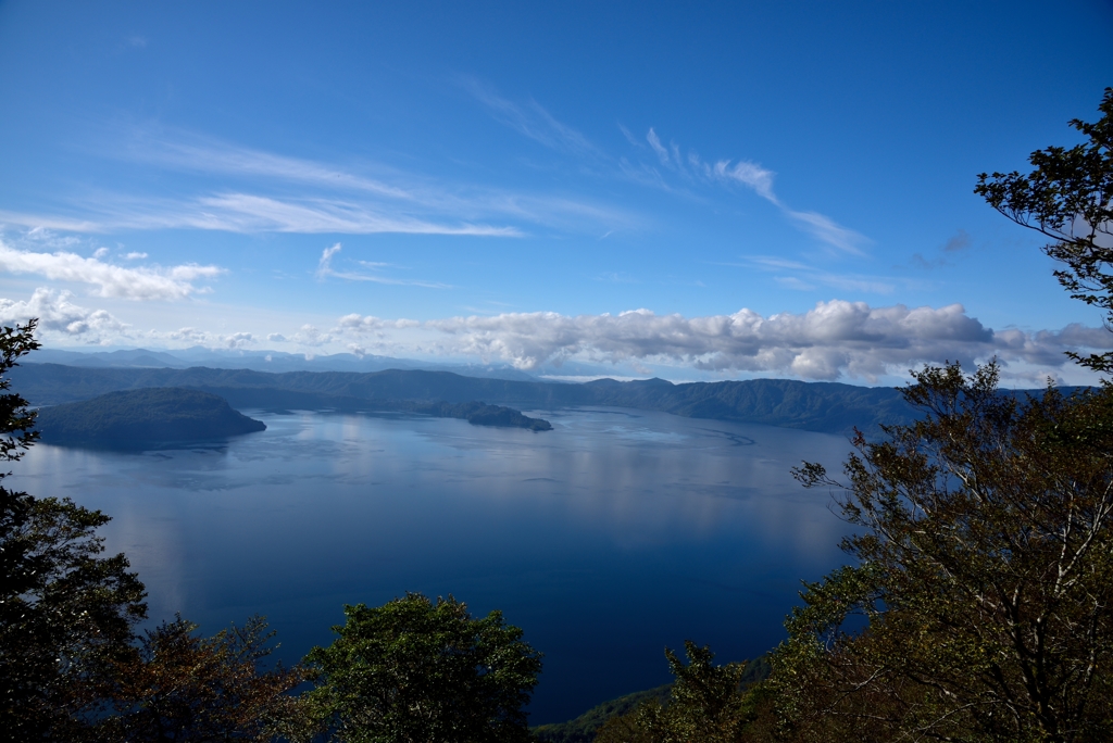 十和田湖 御鼻部山展望台から