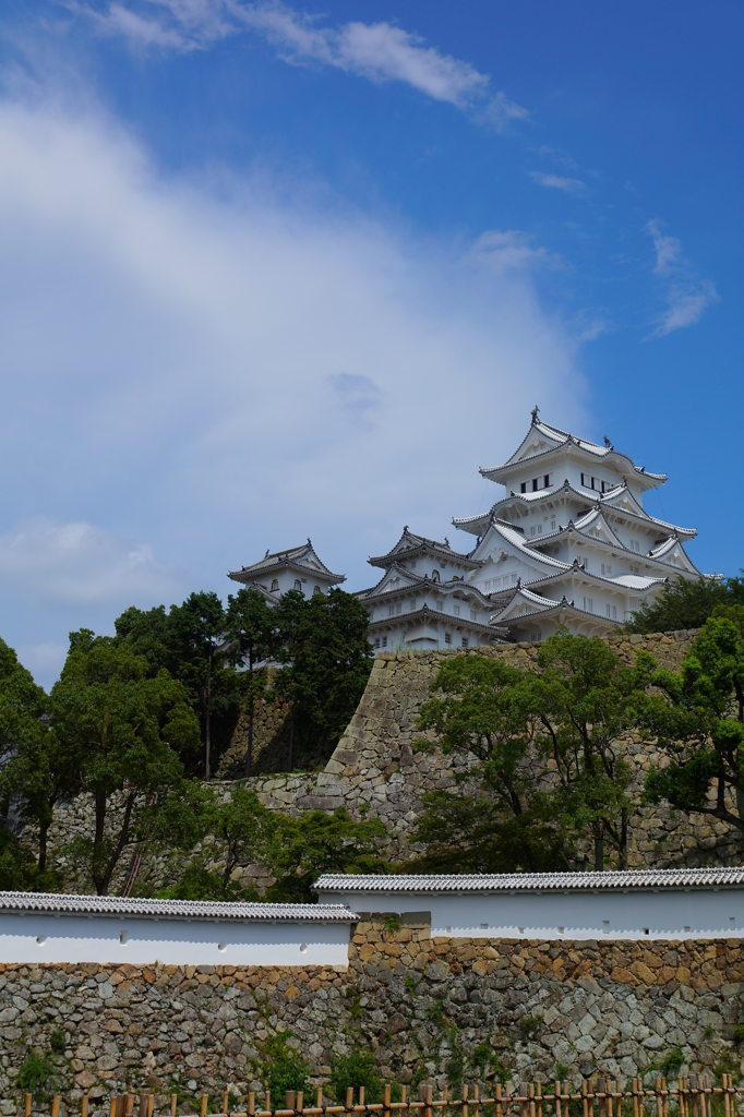 純白の姫路城