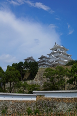 純白の姫路城