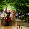 近江神宮流鏑馬神事　命中