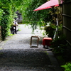 裏路地の休息場