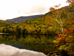 湯ノ湖の秋