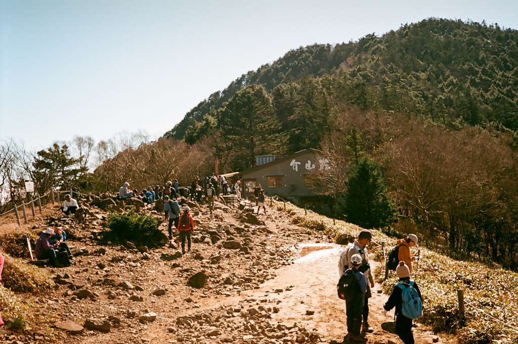 介山荘前（フィルム）