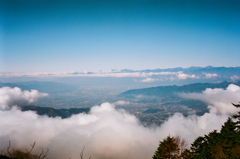 大菩薩嶺　雷岩からの景色②（フィルム）