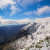 谷川岳　雪化粧