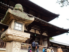 法隆寺　中門②