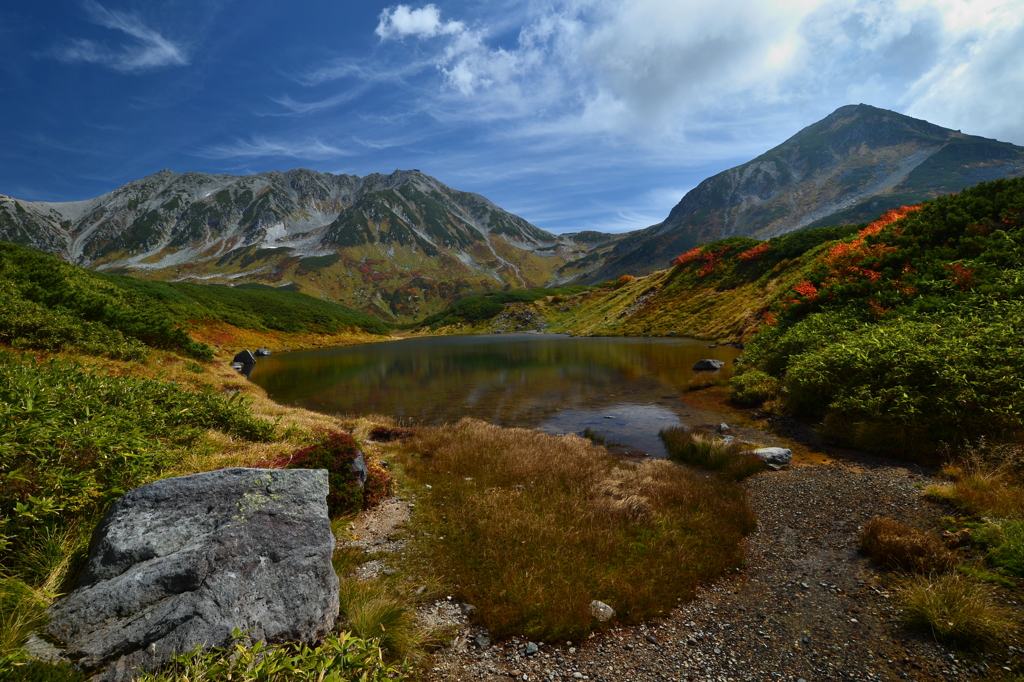 立山のみくりが池