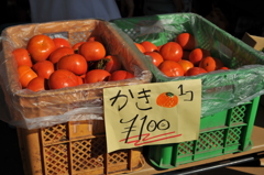 東峰村の柿