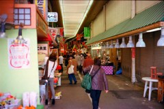 旦過市場　魚町銀天街側入り口