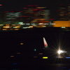 羽田空港夜景　JAL