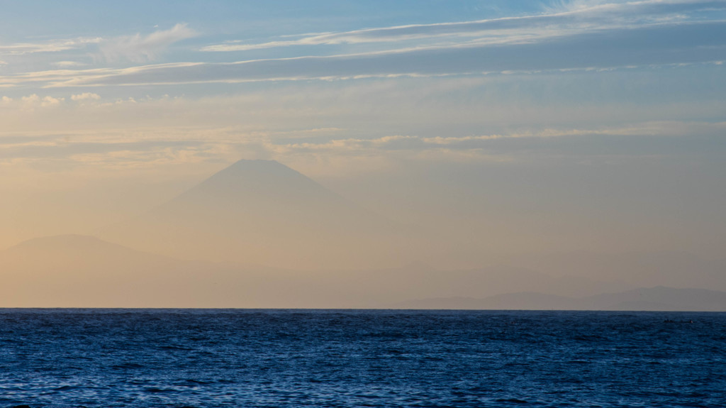 三浦半島からの眺め