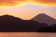 富士山を望む２
