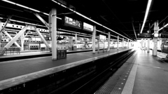 静寂の駅