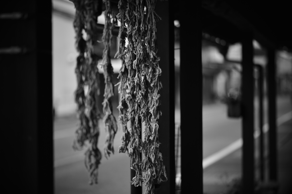 軒下の風物詩