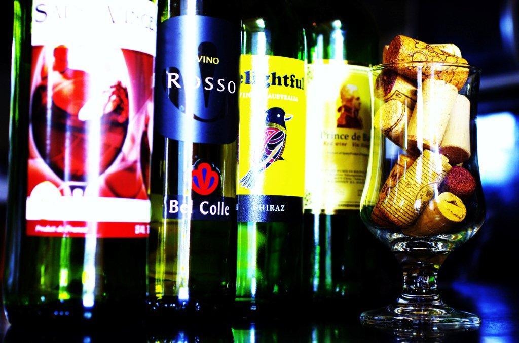 wine bottle