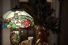 stained glass.