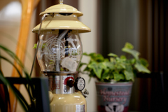 黄色いランタン