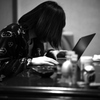 ワインを飲みながら
