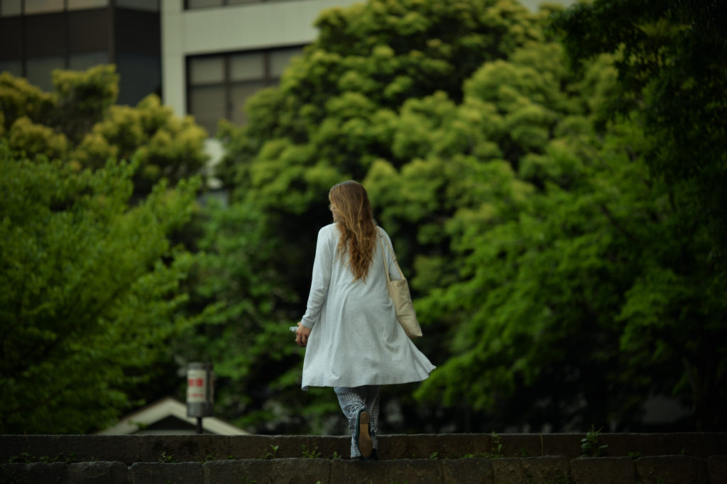颯爽と…