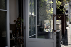 open the door